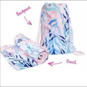 Brand new GWP towel backpack